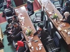 Semangat Kerja Anggota DPRD Pandeglang Rendah, Banyak Kursi Kosong Saat Pidato Presiden Prabowo Sekretariat DPRD Pandeglang