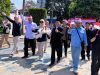 Semarak HUT Ke- 81 Kemerdekaan RI, Insan Pers Ambil Bagian Ikut Defile Bersama Diskominfo Pandeglang HUT ke- 81 Kemerdekaan RI