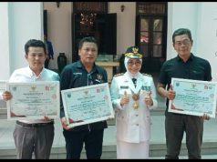 Membanggakan, Tiga Wartawan Media Online Raih Penghargaan di HUT Ke-81 Kemerdekaan RI Tingkat Kabupaten Pandeglang Juara Lomba Karya Jurnalistik TMMD ke-129