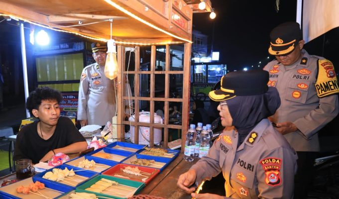 Jaga Kamtibmas, Polda Banten Gelar Patroli Gabungan Skala Besar Patroli gabungan skala besar