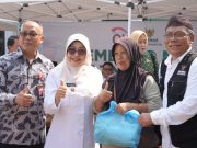 Baznas Pandeglang Bekerja Sama Baznas Provinsi Gelar Bazar Murah, Raden Dewi: Kami Mengapresiasi Baznas dan OJK Bazar sembako murah Baznas Kabupaten Pandeglang