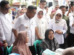 Bupati Dewi: CKG Langkah Penting Mendorong Masyarakat Peduli terhadap Kondisi Kesehatan Monitoring pelaksanaan CKG bersama Gubernur Banten Andra Soni