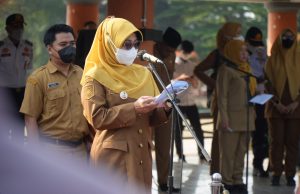Gercep, Pemkab Pandeglang Gelar Apel Kesiapsiagaan Hadapi Perkembangan Aktivitas Gunung Anak Krakatau Apel kesiapsiagaan bencana erupsi Gunung Anak Krakatau