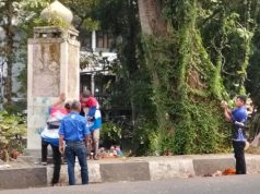 Cegah Aksi Vandalisme di Pandeglang, Pengurus Partai Demokrat Gelar Aksi Pengecatan Tembok Fasum DPC Partai Demokrat Kabupaten Pandeglang