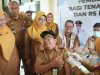 Cegah Masyarakat Terpapar Virus, Pemkab Pandeglang Kerja Sama PT Kalbe Farma Gelar Vaksinasi Influenza Seribu Dosis Vaksinasi influenza terhadap tenaga kesehatan
