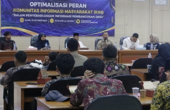 Pemkab Pandeglang Dorong Peran KIM dalam Penyebarluasan Informasi Pembangunan Kegiatan Pembinaan KIM