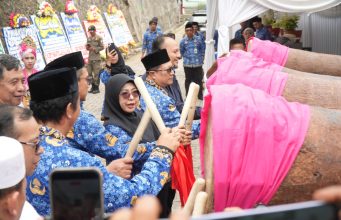 Permudah Layanan Pajak Daerah, Bapenda Pandeglang Luncurkan Tiga Inovasi, Bupati Dewi Sampaikan Apresiasi Peresmian kantor pelayanan pajak Pandeglang yang baru